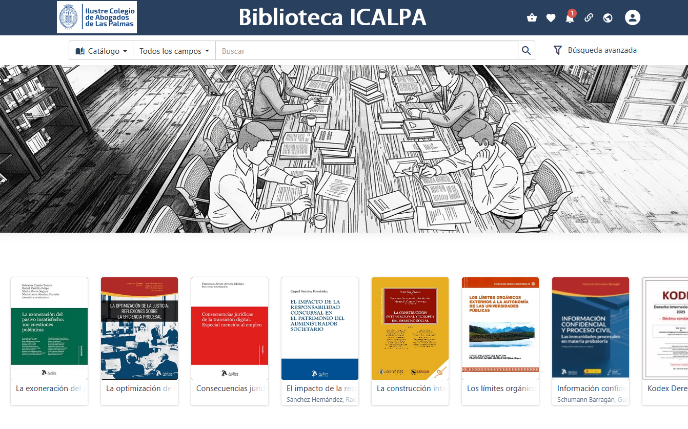 Biblioteca Ilustre Colegio de Abogados de Las Palmas ICALPA